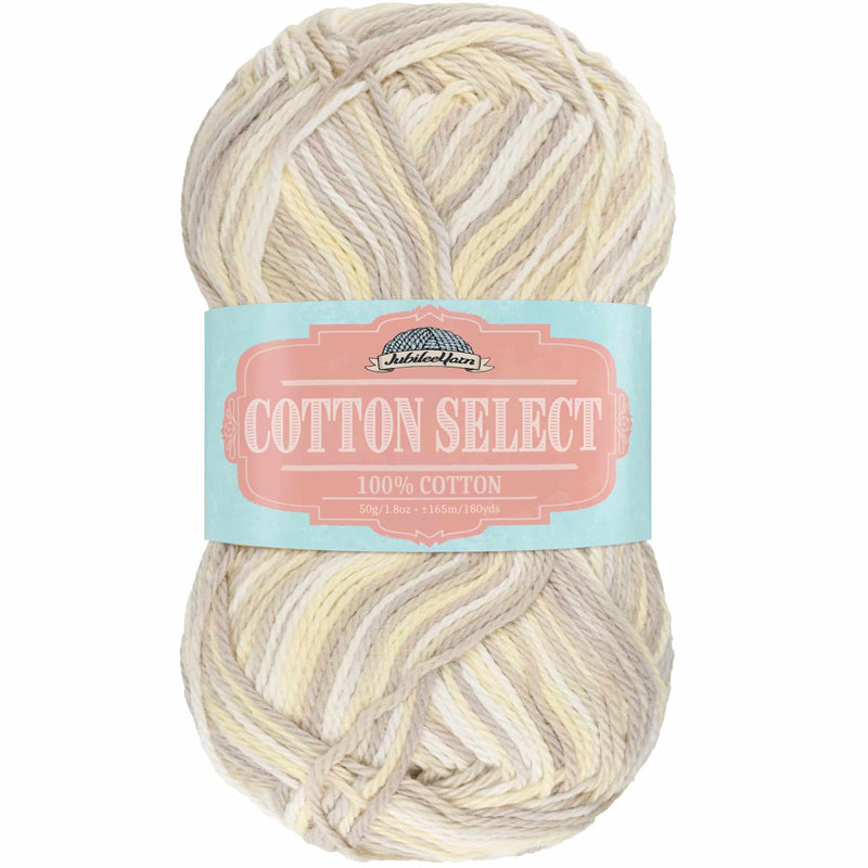 Cotton Select Yarn: 4 Skein Packs