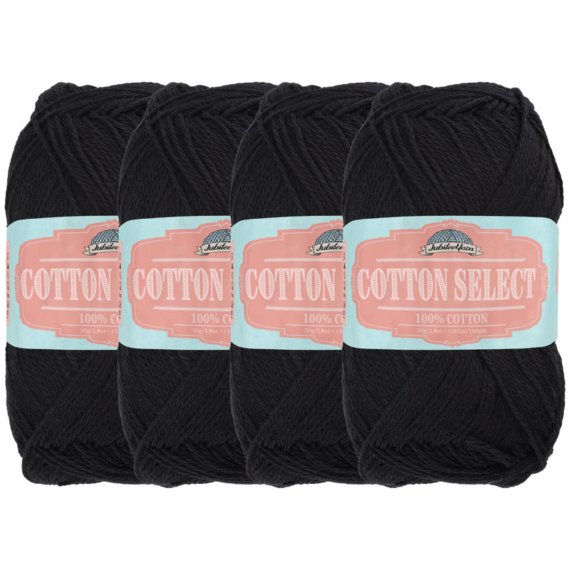 Cotton Select Yarn: 4 Skein Packs