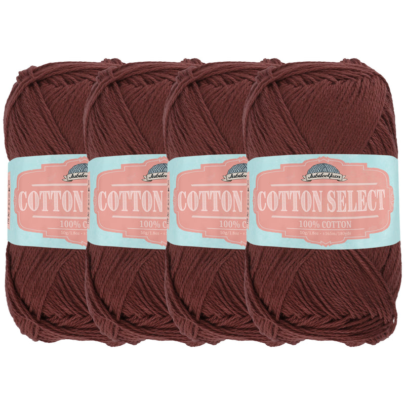 Cotton Select Yarn: 4 Skein Packs