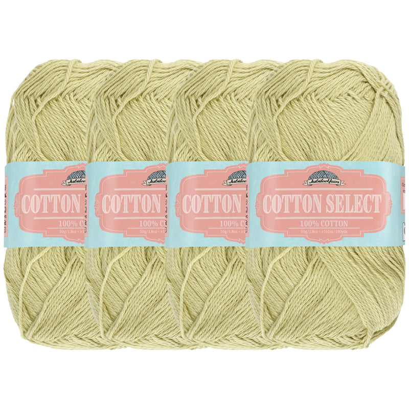 Cotton Select Yarn: 4 Skein Packs