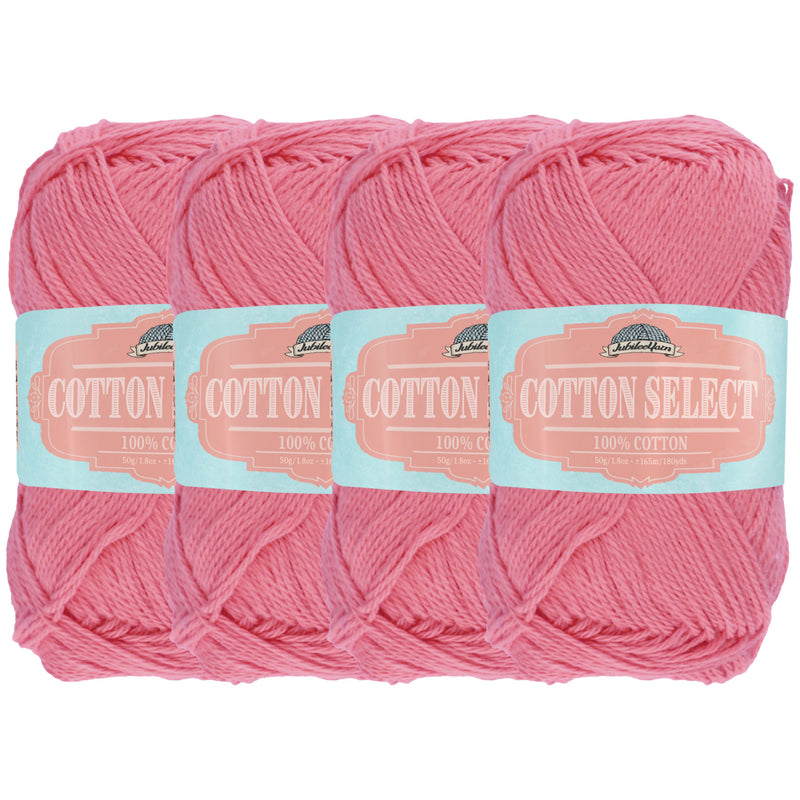 Cotton Select Yarn: 4 Skein Packs