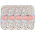 Cotton Select Yarn: 4 Skein Packs