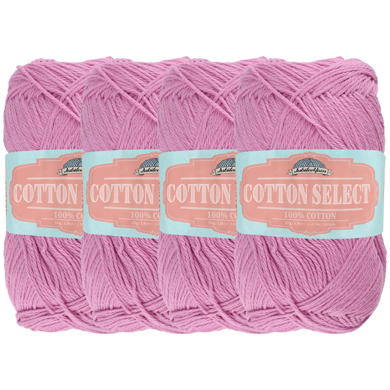 Cotton Select Yarn: 4 Skein Packs