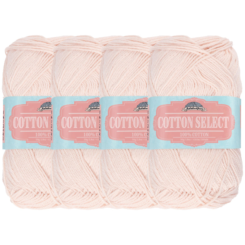 Cotton Select Yarn: 4 Skein Packs