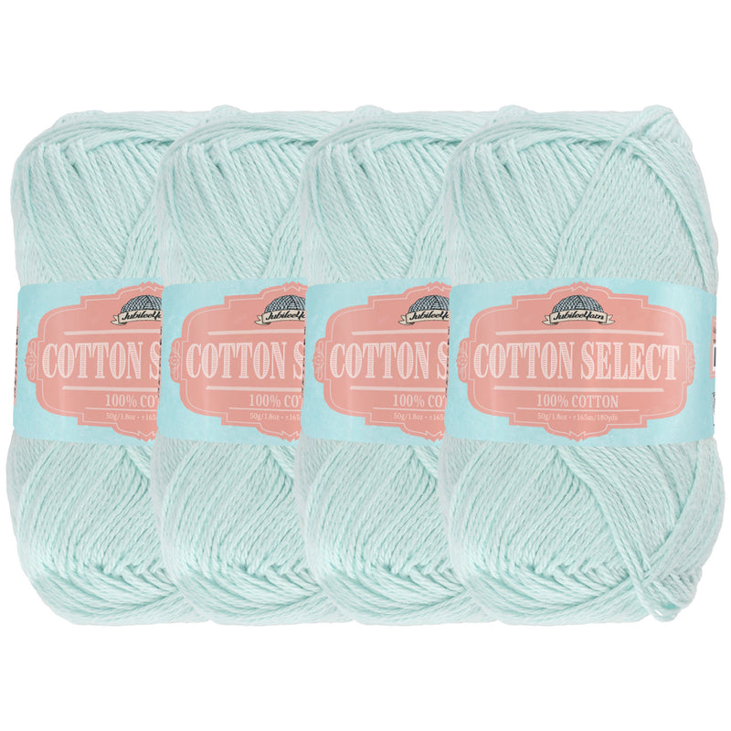 Cotton Select Yarn: 4 Skein Packs