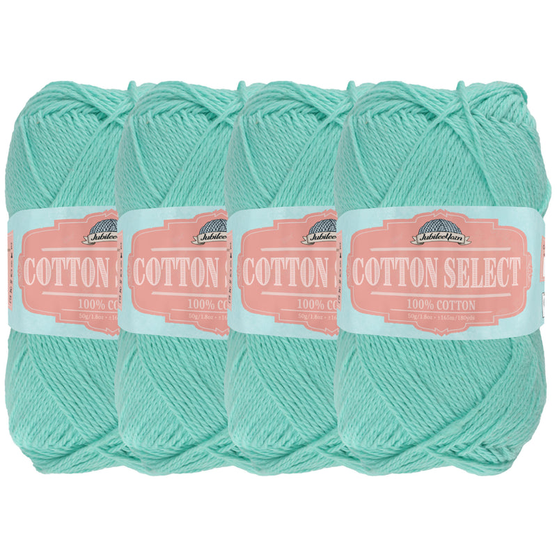 Cotton Select Yarn: 4 Skein Packs