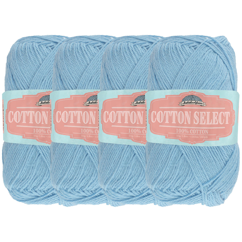 Cotton Select Yarn: 4 Skein Packs