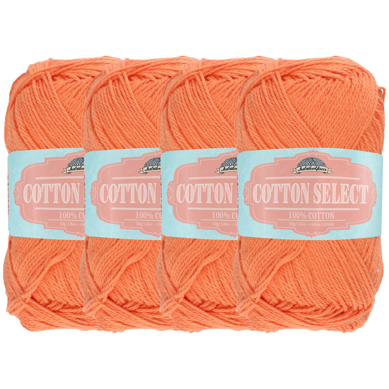 Cotton Select Yarn: 4 Skein Packs