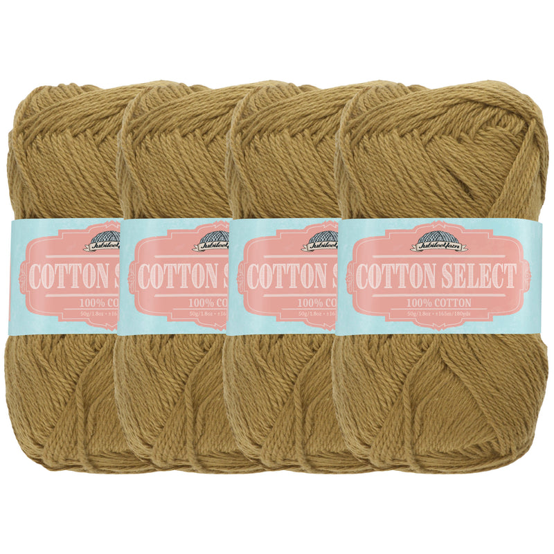 Cotton Select Yarn: 4 Skein Packs