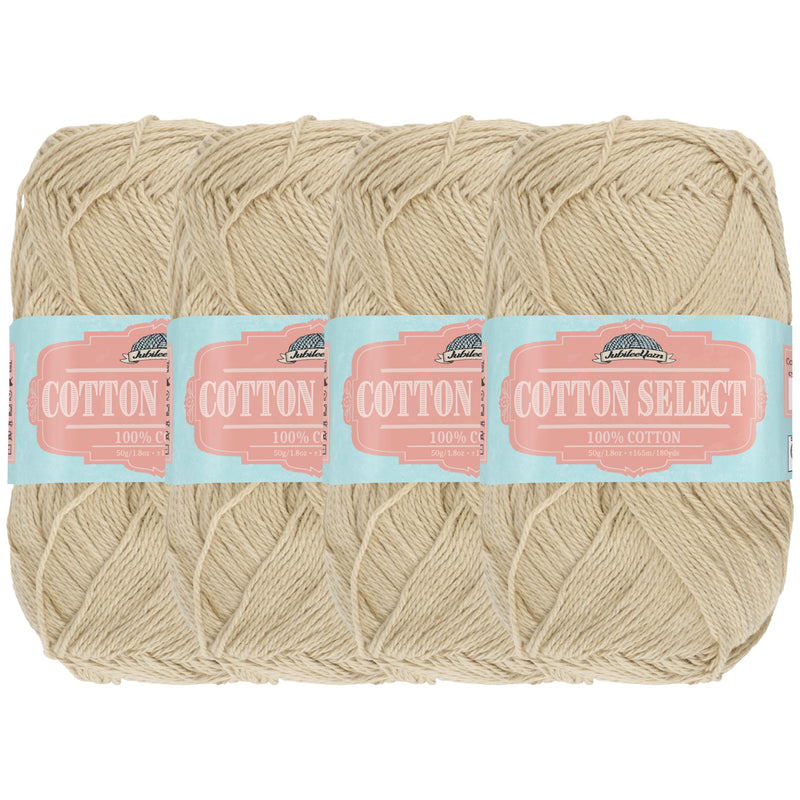 Cotton Select Yarn: 4 Skein Packs