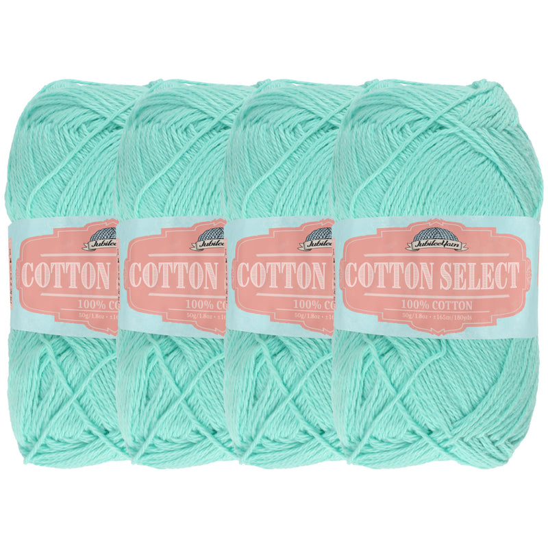 BambooMN Brand - Dainty Light Yarn 100g - 2 Skeins - 100% Cotton - Burnt Orange - Color 407