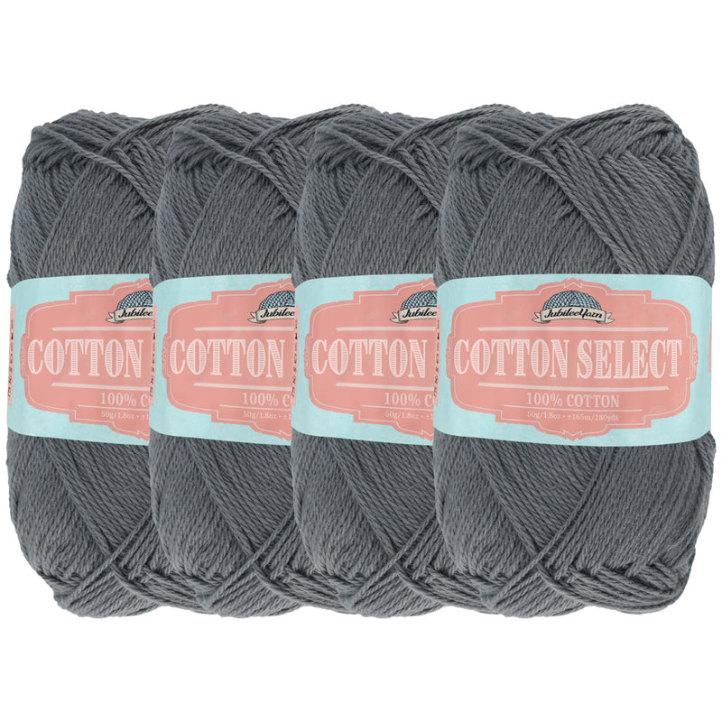 Cotton Select Yarn: 4 Skein Packs