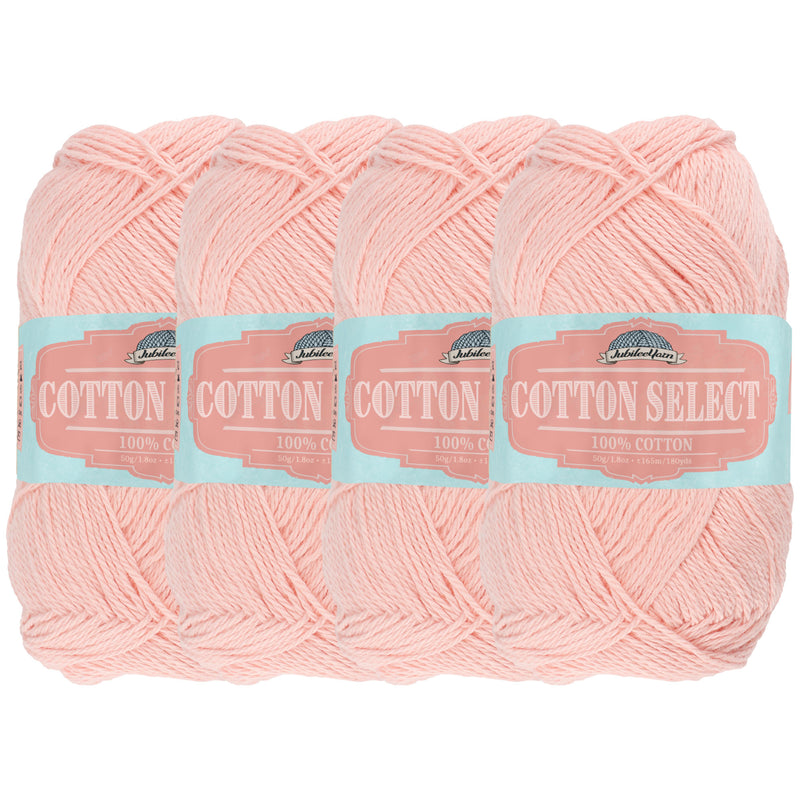 Cotton Select Yarn: 4 Skein Packs