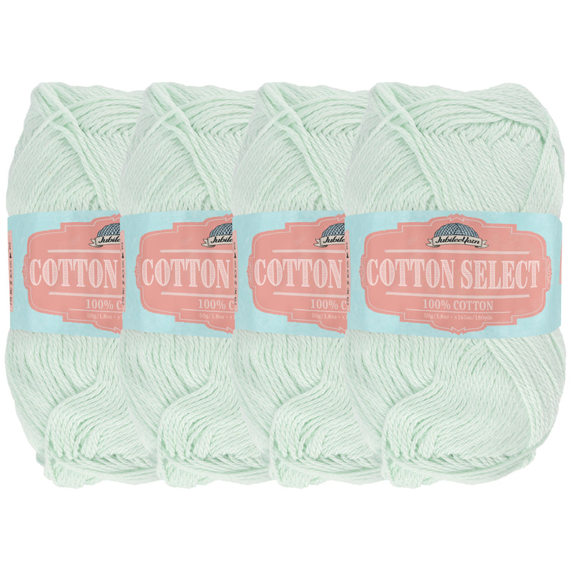 Cotton Select Yarn: 4 Skein Packs