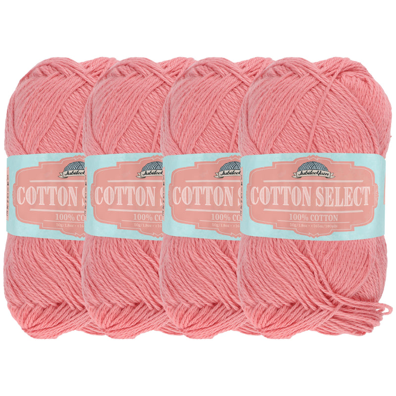 Cotton Select Yarn: 4 Skein Packs