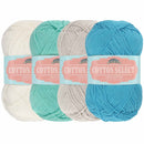 Cotton Select Yarn: 4 Skein Packs