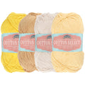 Cotton Select Yarn: 4 Skein Packs