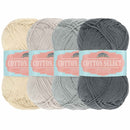 Cotton Select Yarn: 4 Skein Packs
