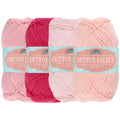 Cotton Select Yarn: 4 Skein Packs