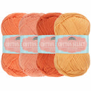 Cotton Select Yarn: 4 Skein Packs