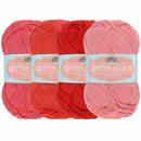 Cotton Select Yarn: 4 Skein Packs