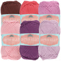 Cotton Select Yarn: 6 to 8 Skein Packs and Variety Sets