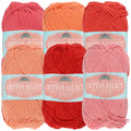 Cotton Select Yarn: 6 to 8 Skein Packs and Variety Sets