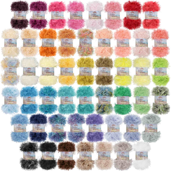 bamboomn Feather Whimsy Eyelash Yarn