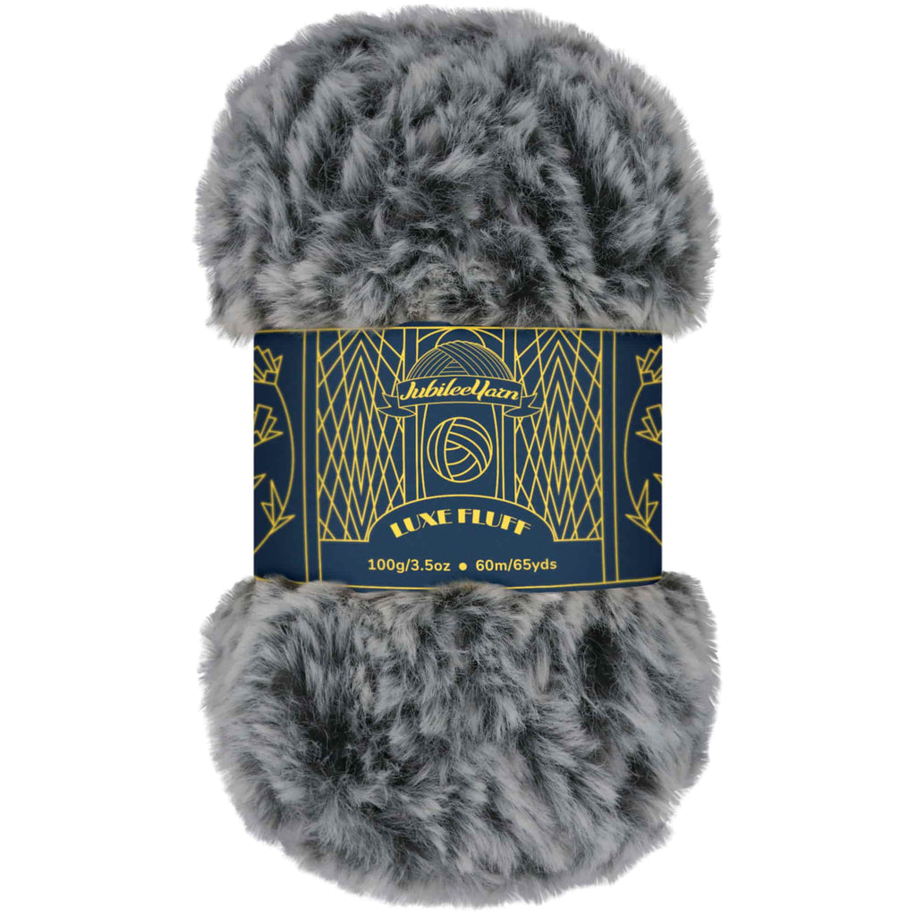 JubileeYarn Fun Faux Fur Yarn - Polyester Fur Soft Yarn - 13 Color