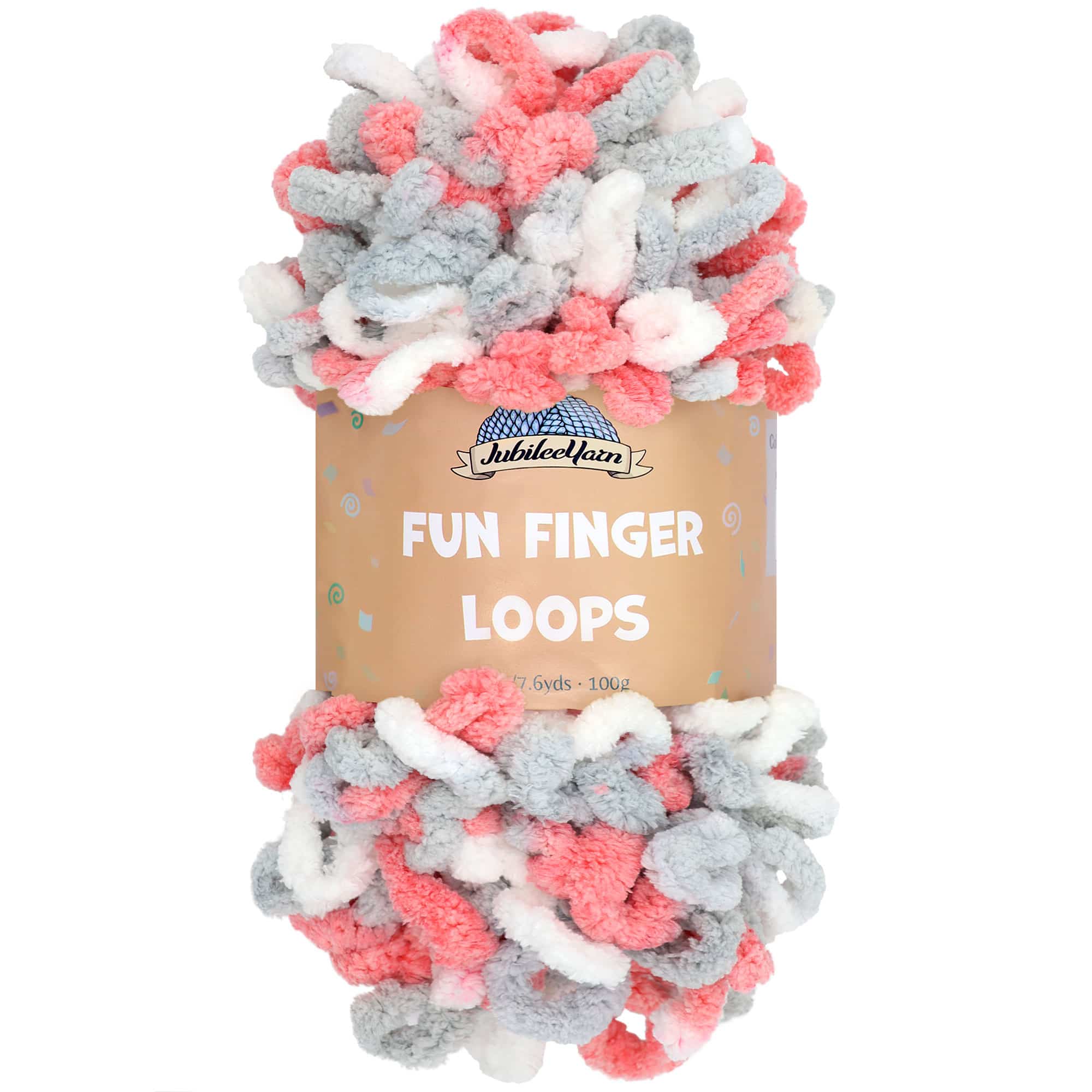 Fun Finger Loops Yarn: 6 Packs