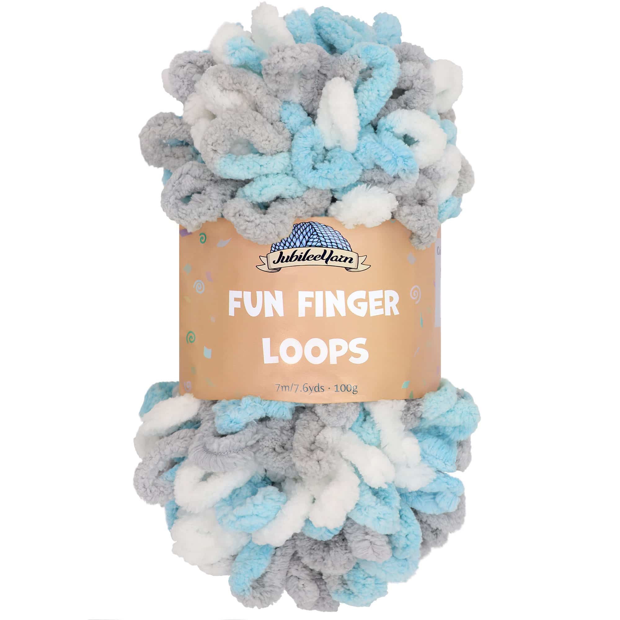 Fun Finger Loops Yarn: 6 Packs