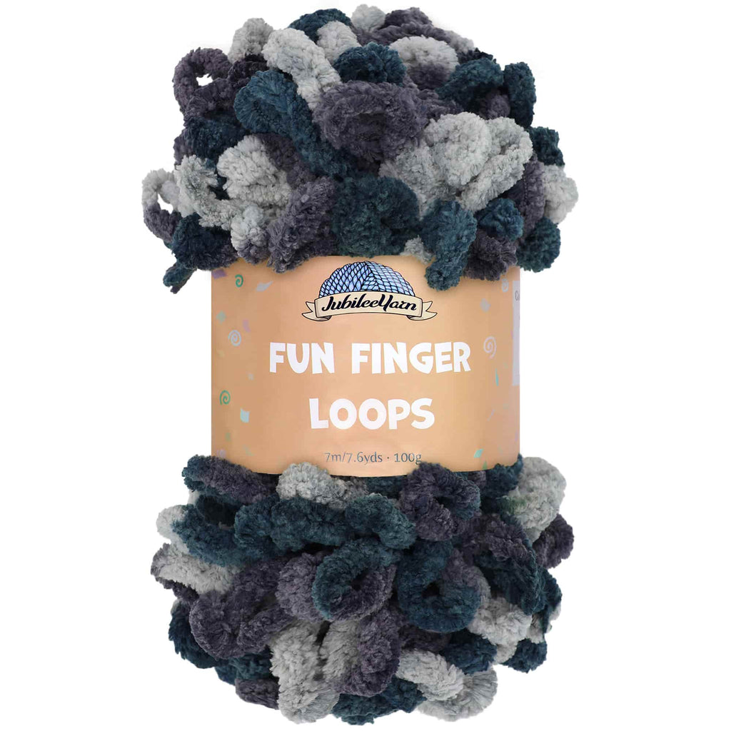 JubileeYarn Fun Finger Loops Yarn: 1 Skein Packs