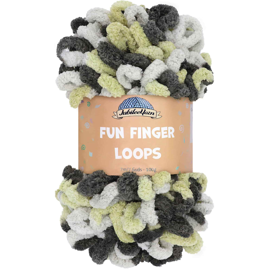 JubileeYarn Fun Finger Loops Yarn: 1 Skein Packs
