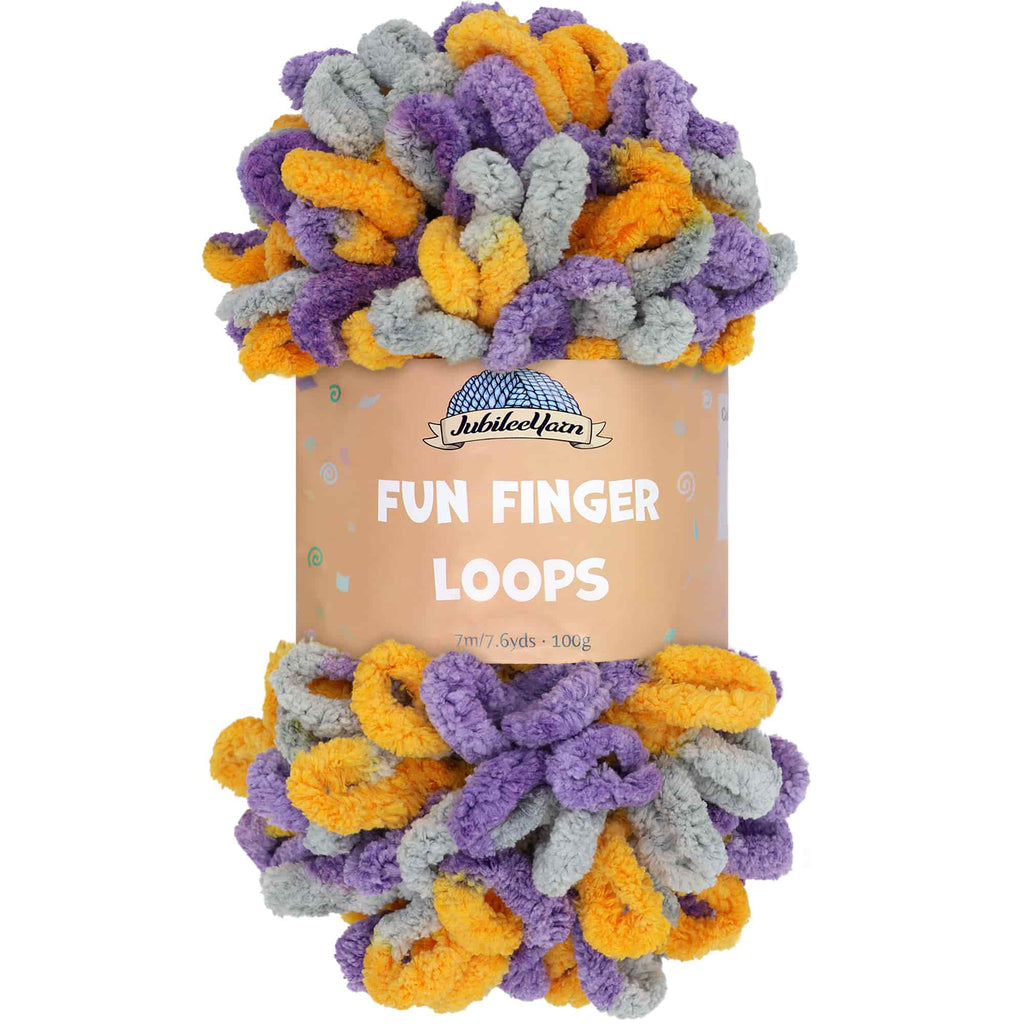 JubileeYarn Fun Finger Loops Yarn: 1 Skein Packs