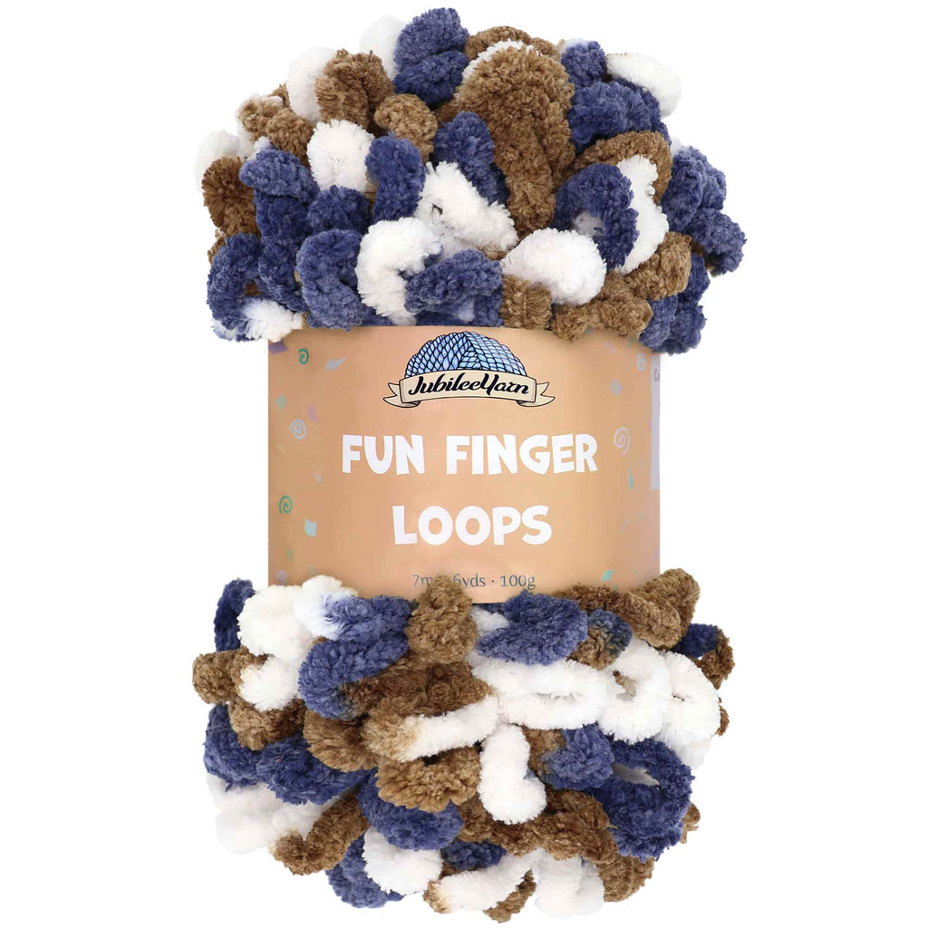 JubileeYarn Fun Finger Loops Yarn: 1 Skein Packs