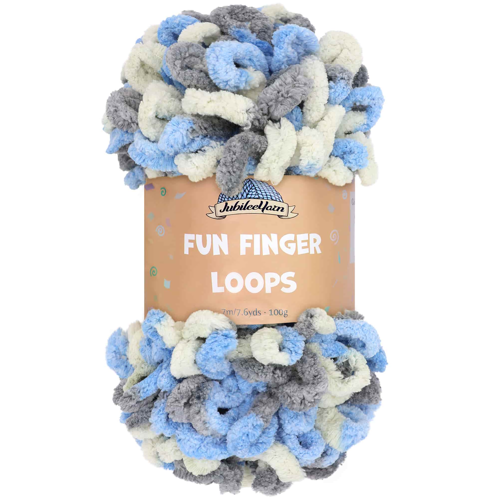 Fun Finger Loops Yarn: 6 Packs