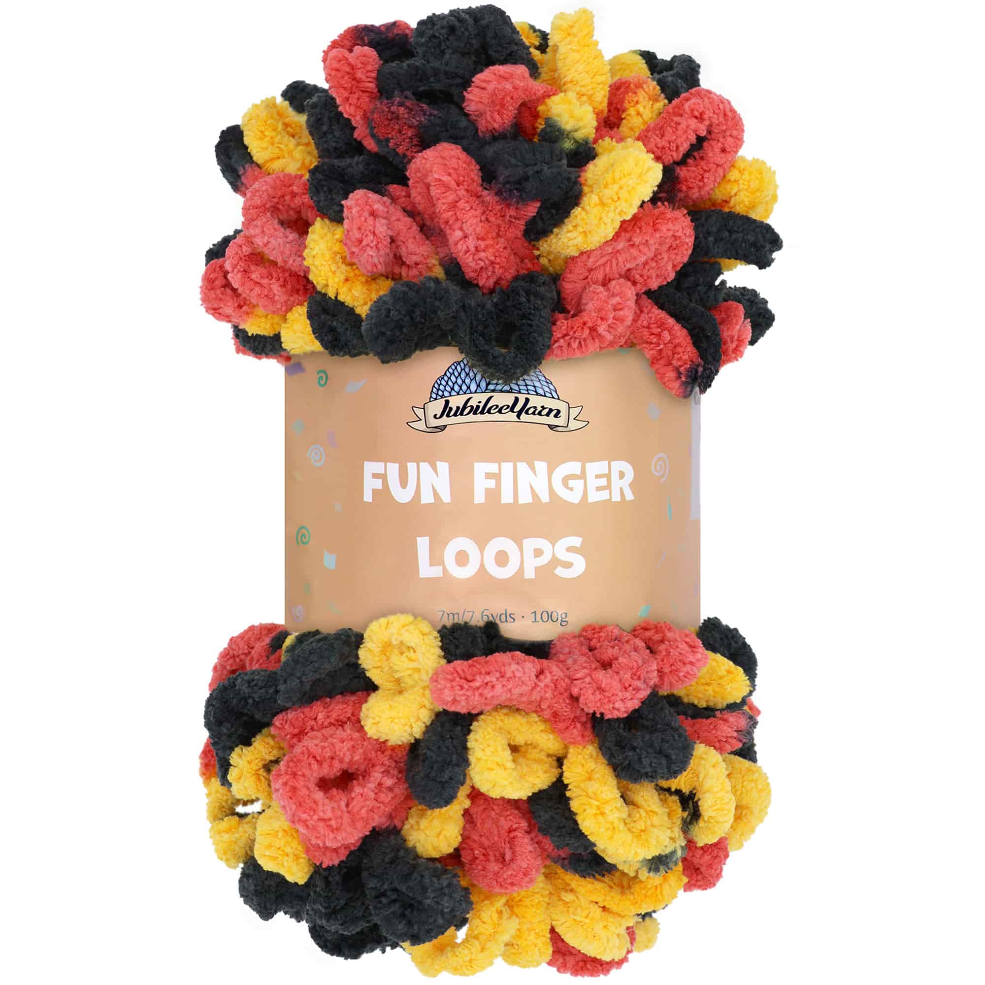 Fun Finger Loops Yarn: 5 Packs