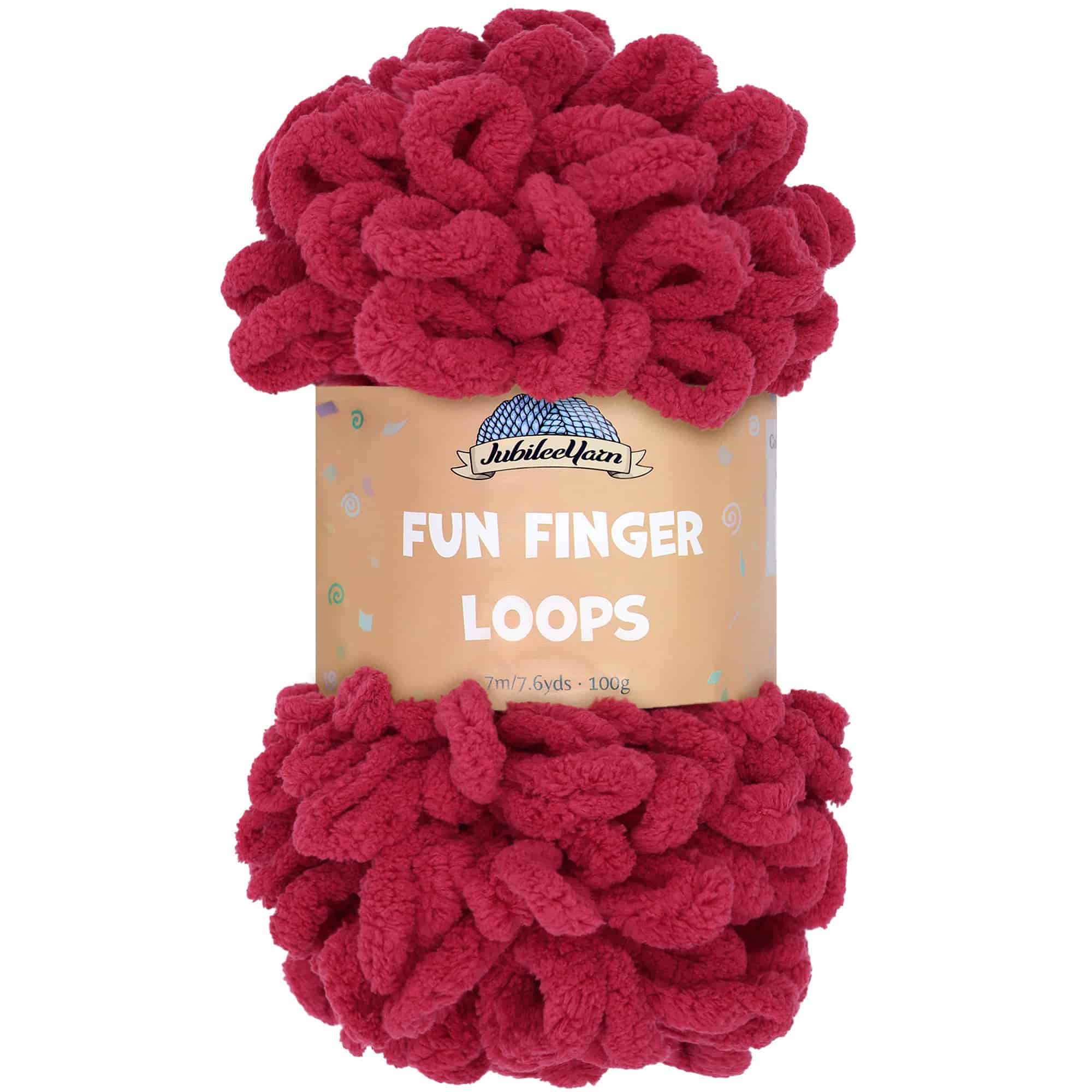 Fun Finger Loops Yarn: 6 Packs