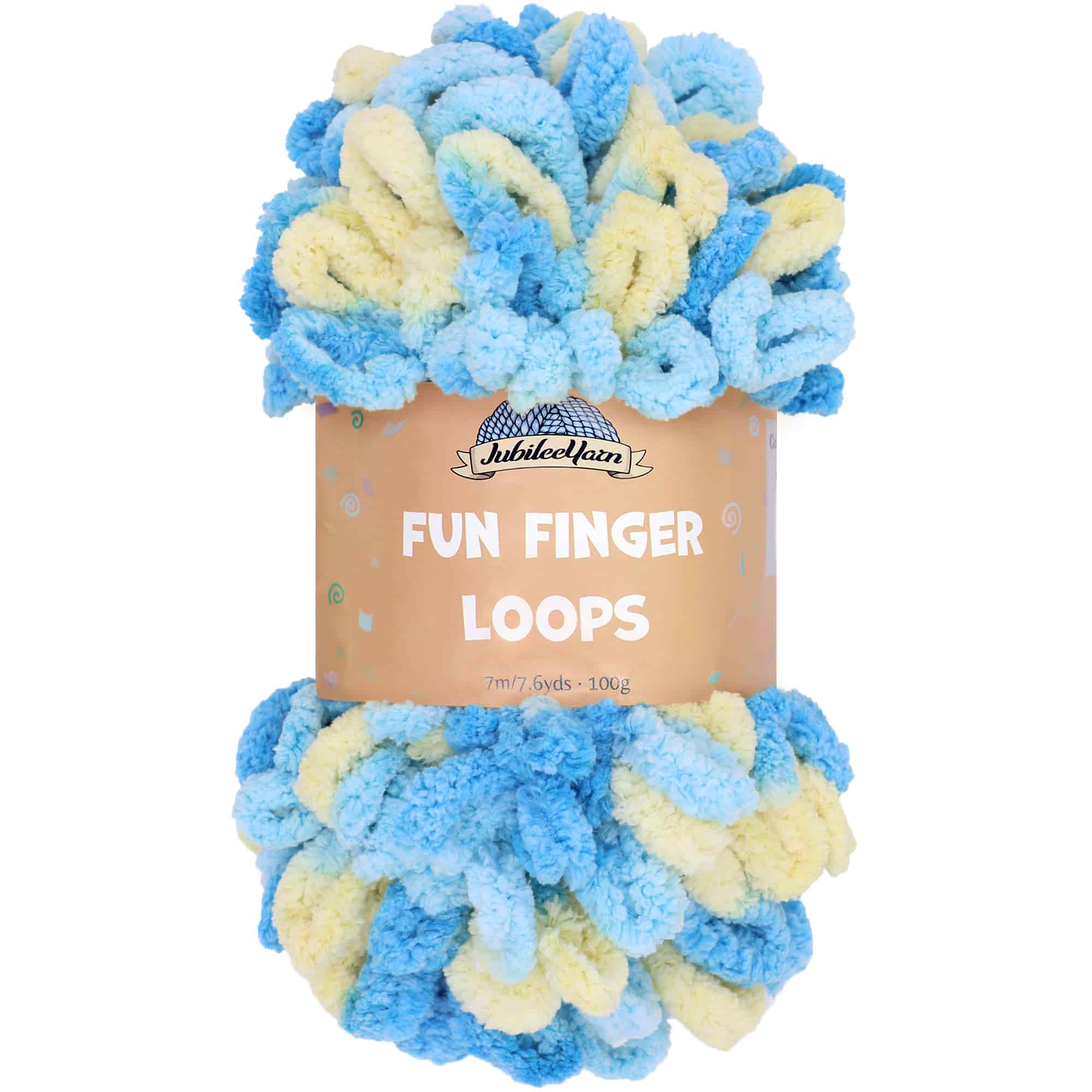 Fun Finger Loops Yarn: 6 Packs