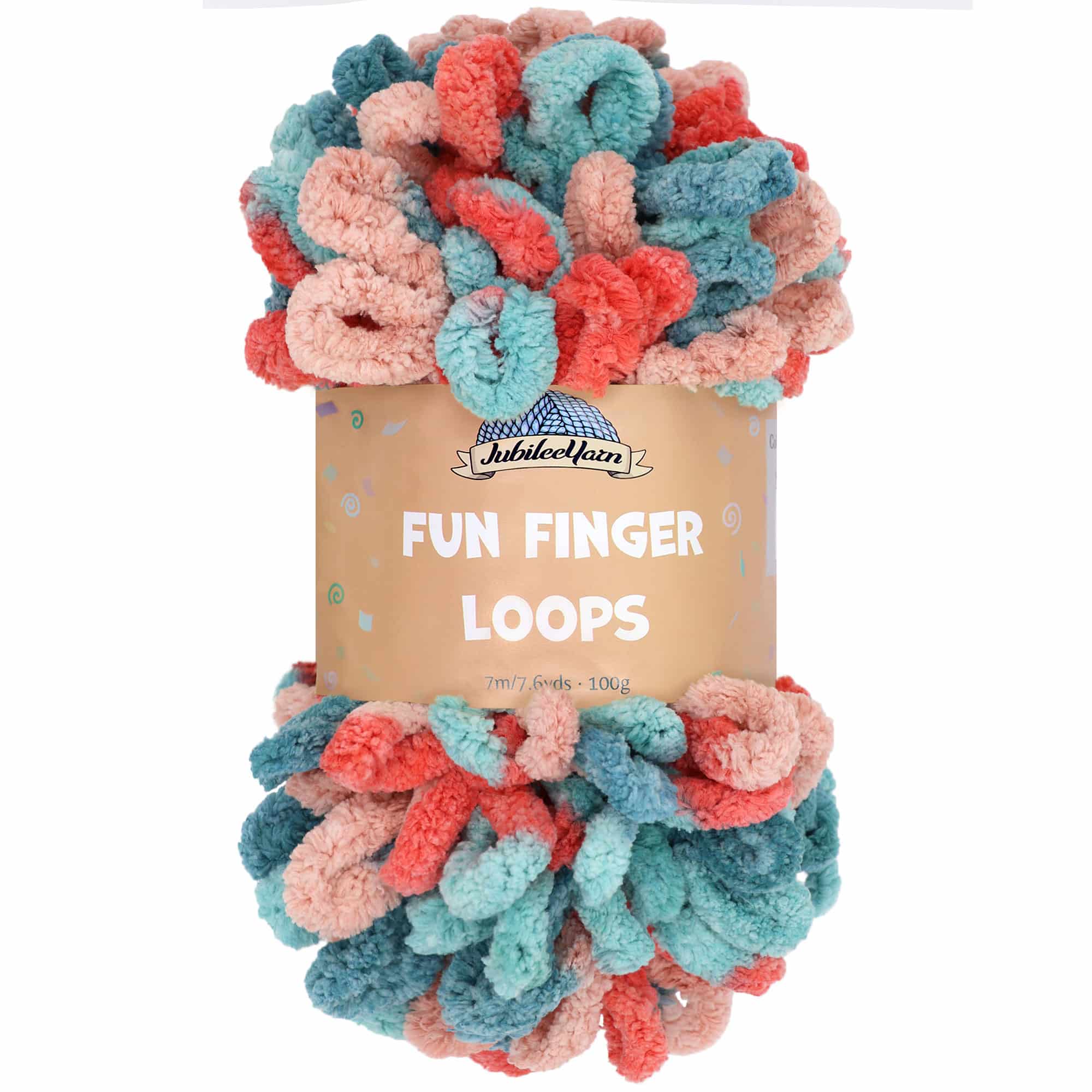 Fun Finger Loops Yarn: 6 Packs