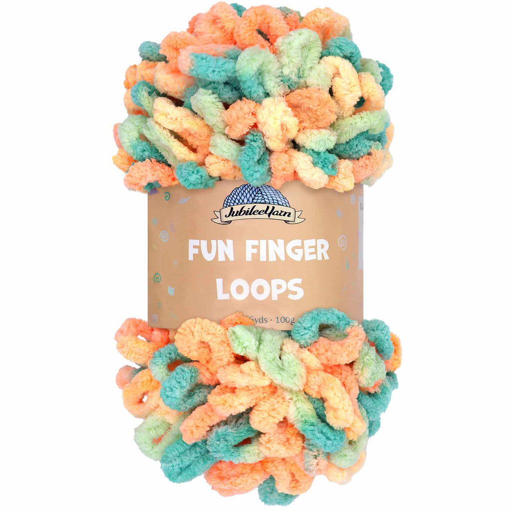 JubileeYarn Fun Finger Loops Yarn: 1 Skein Packs