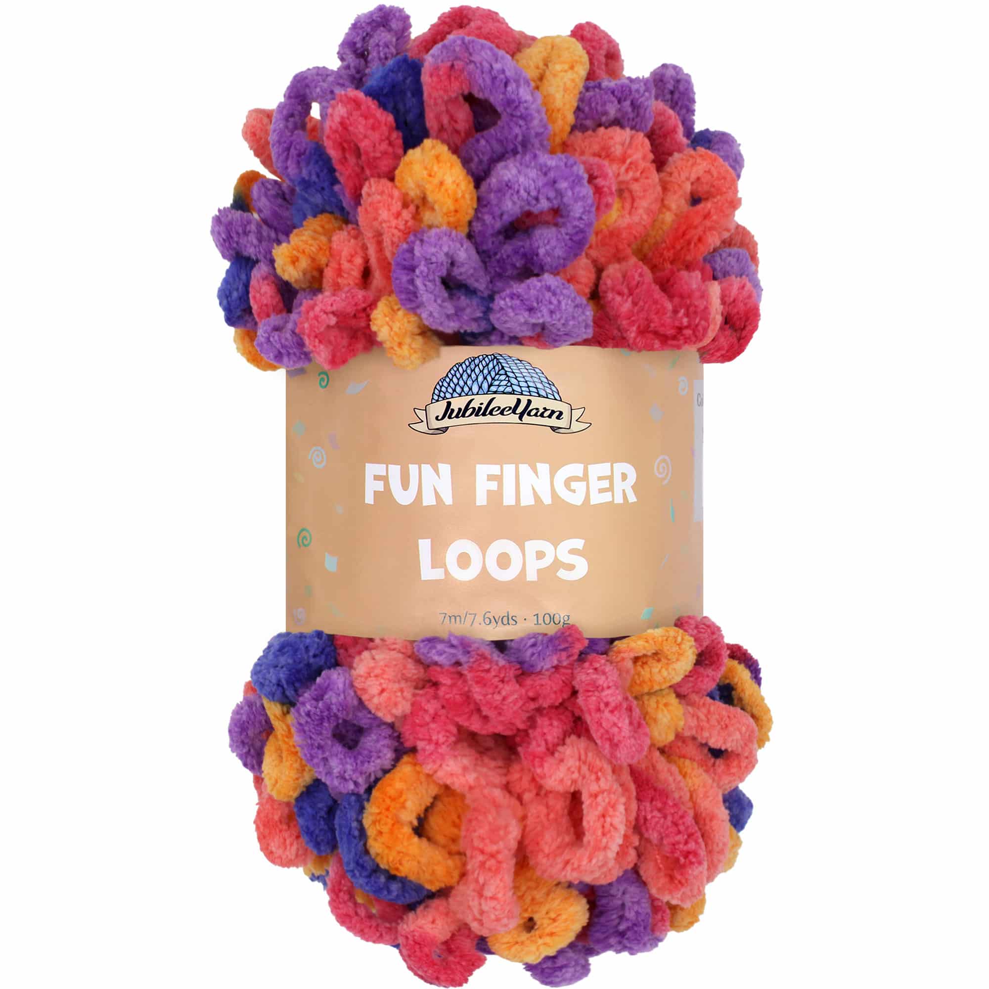 Fun Finger Loops Yarn: 6 Packs