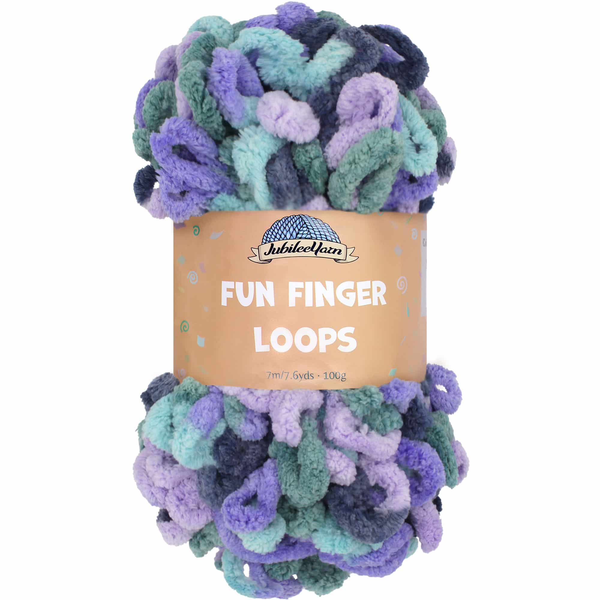 Fun Finger Loops Yarn: 6 Packs