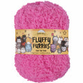 furry yarn skein for knitting 