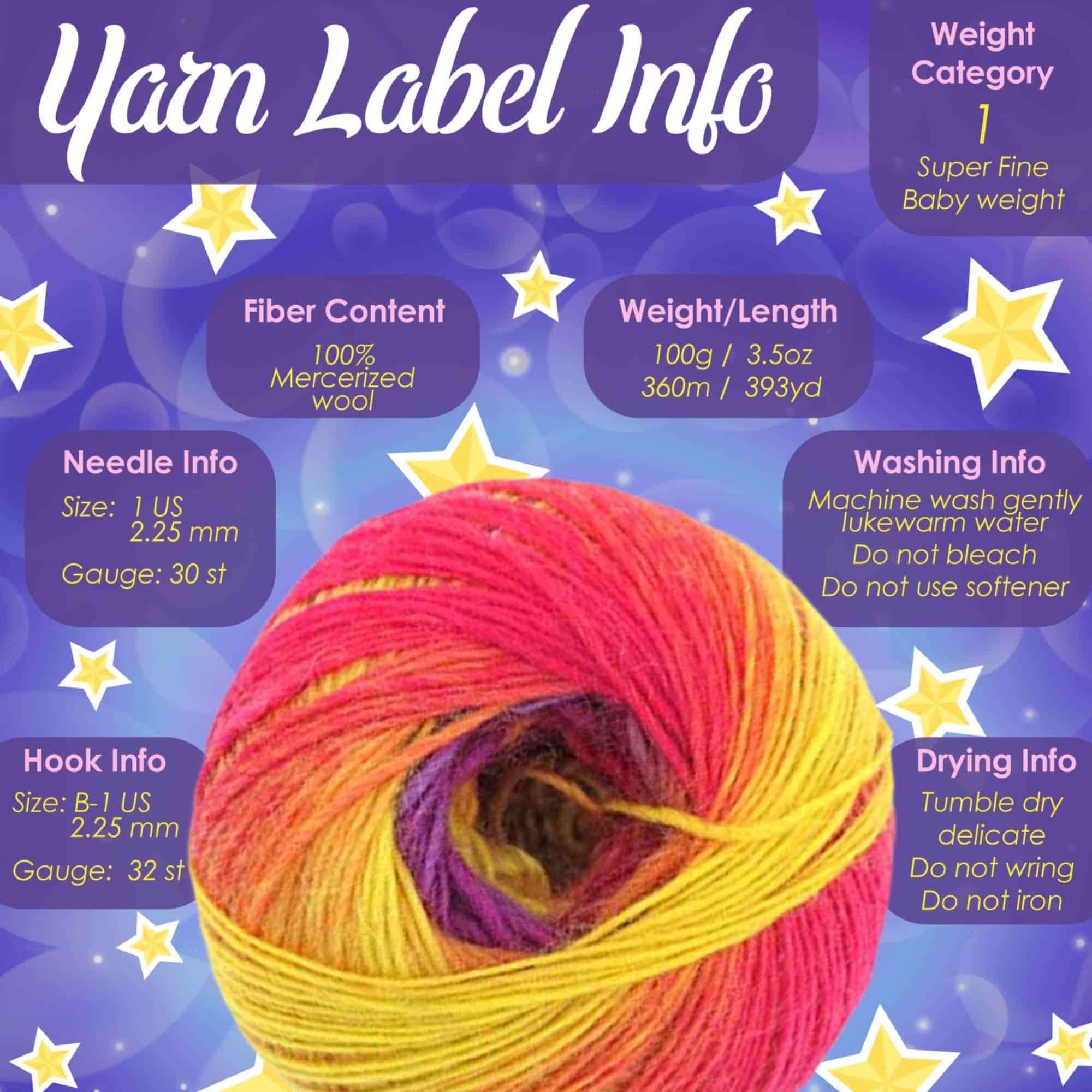 Galaxy Fantasy Yarn