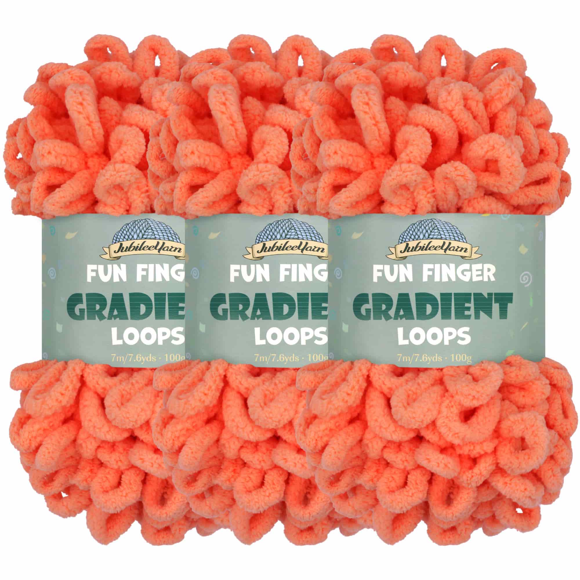 Fun Finger Gradient Loops Yarn
