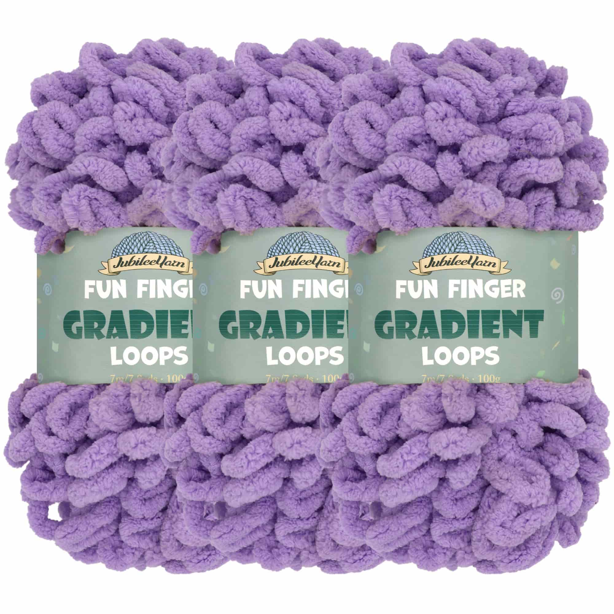 Fun Finger Gradient Loops Yarn