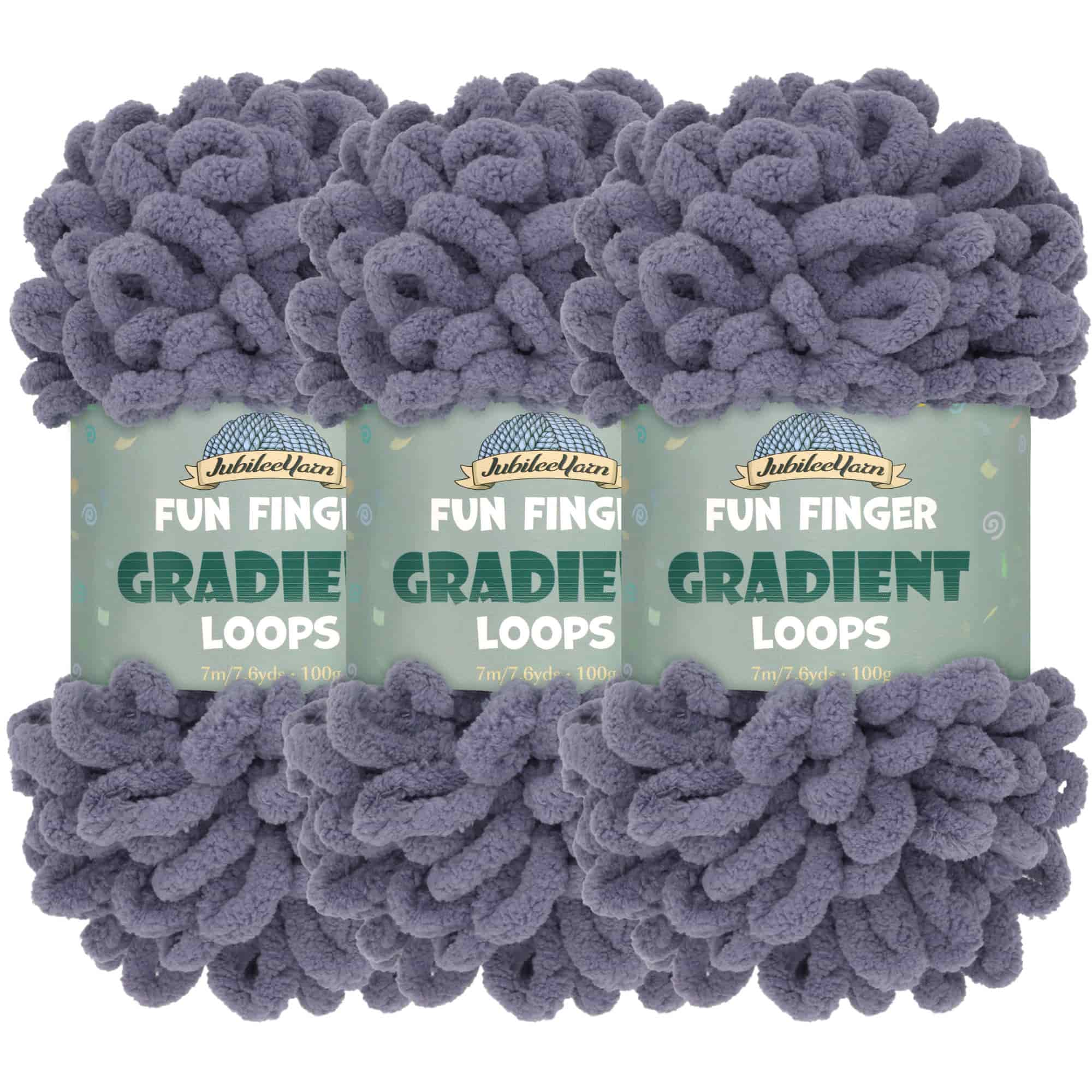 Fun Finger Gradient Loops Yarn