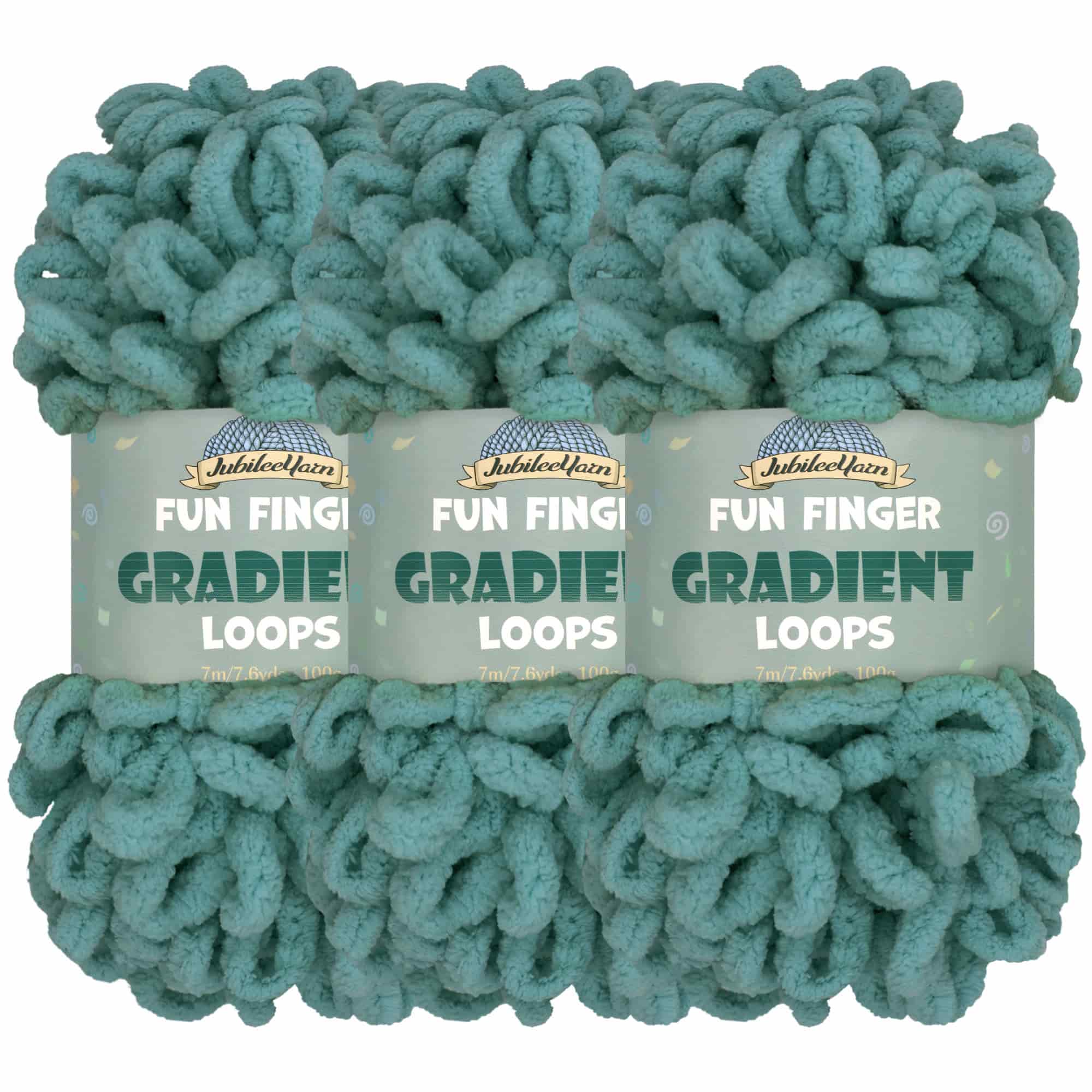 Fun Finger Gradient Loops Yarn