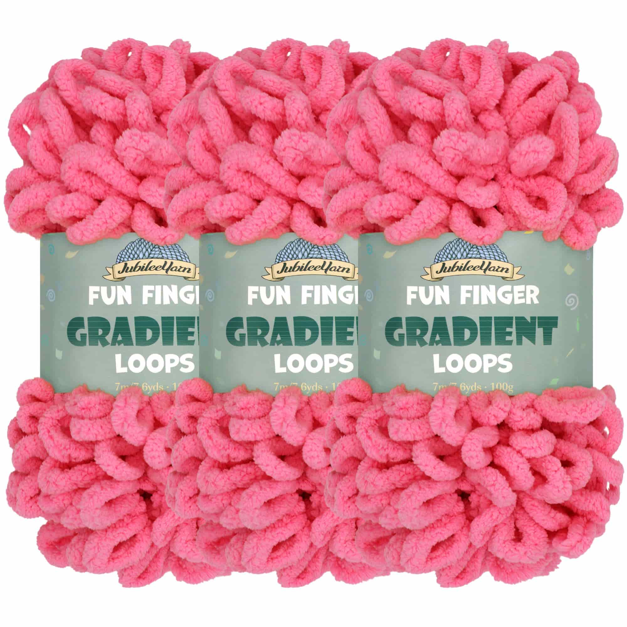 Fun Finger Gradient Loops Yarn